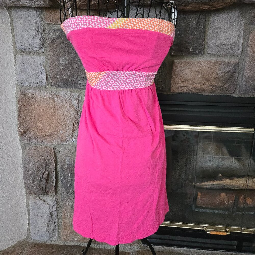 Roxy Strapless Tie-Back Dress